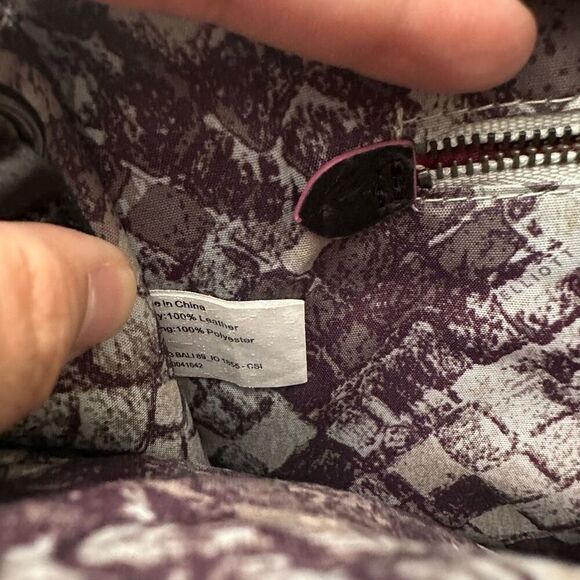 Elliott Lucca Bali Cordoba Woven Leather Clutch Shoulder Bag Convertible‎ - Picture 8 of 10